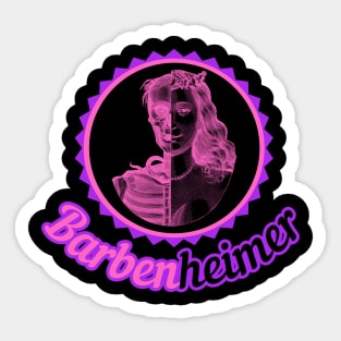 Barbenheimer Sticker